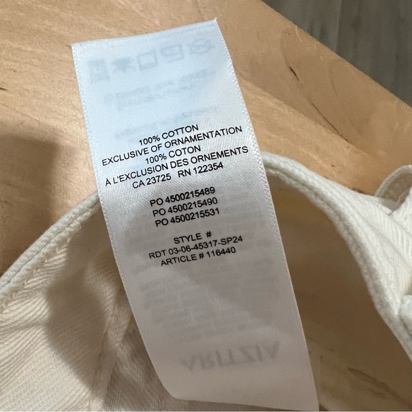 Aritzia TNA Groundwork Baggy Pants Size 0 Mid-Rise Barrel Leg Wide Fit - Picture 8 of 8